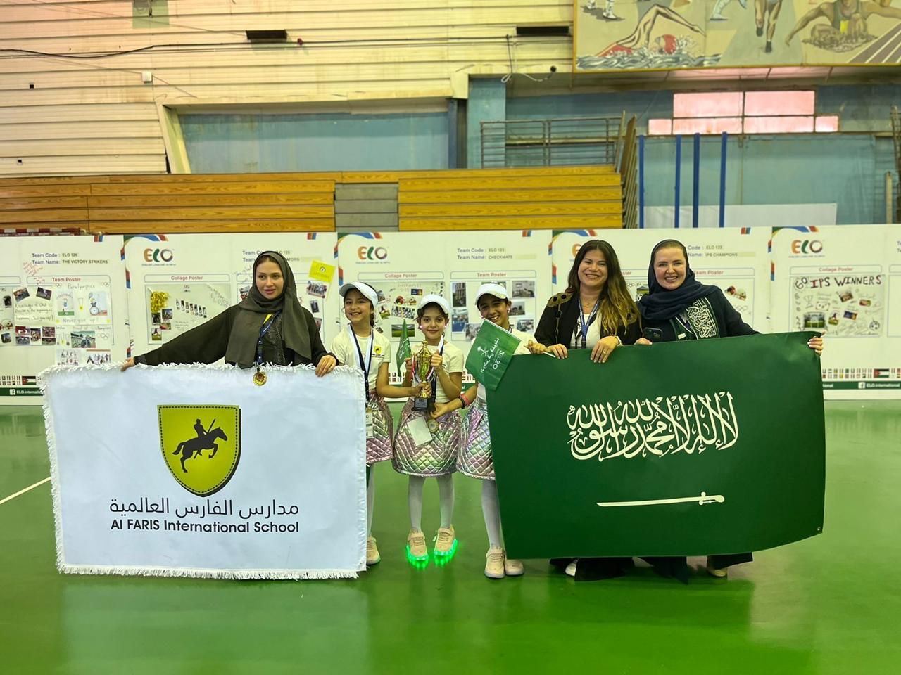 You are currently viewing (الفارس العالمية) تحصد المركز الأول كأفضل مشروع في أولمبياد اللغة الإنجليزية ELO 2025