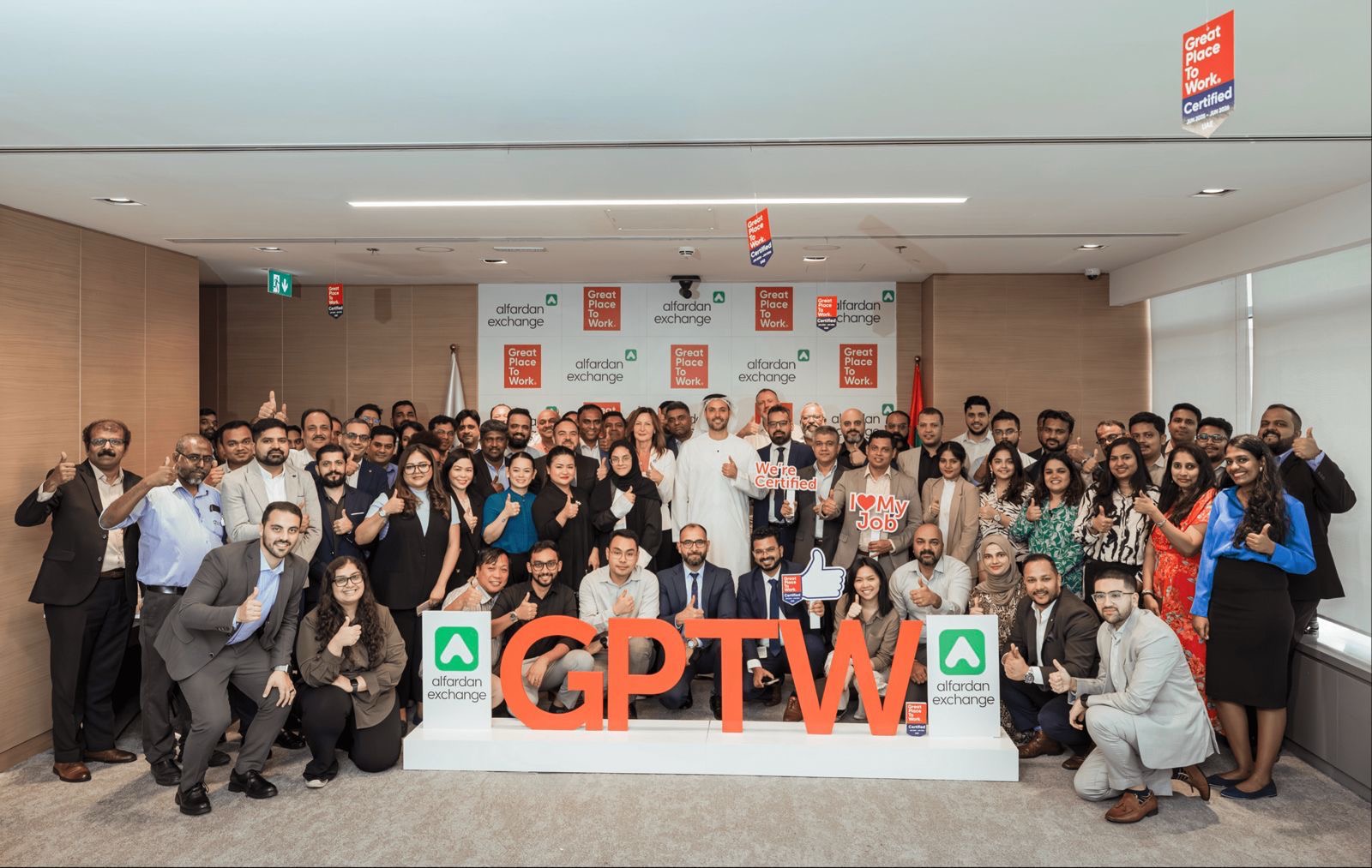 You are currently viewing Al Fardan Exchange Certified as a Great Place to Work, Reflecting Its People First Culture