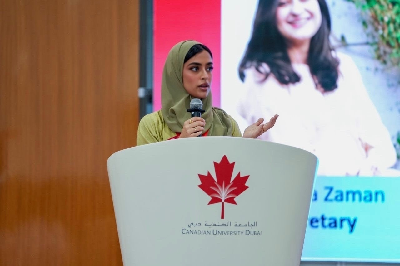 You are currently viewing حرمها، مجتمعها: إماراتيات يصنعن التغيير في الجامعة الكندية دبي