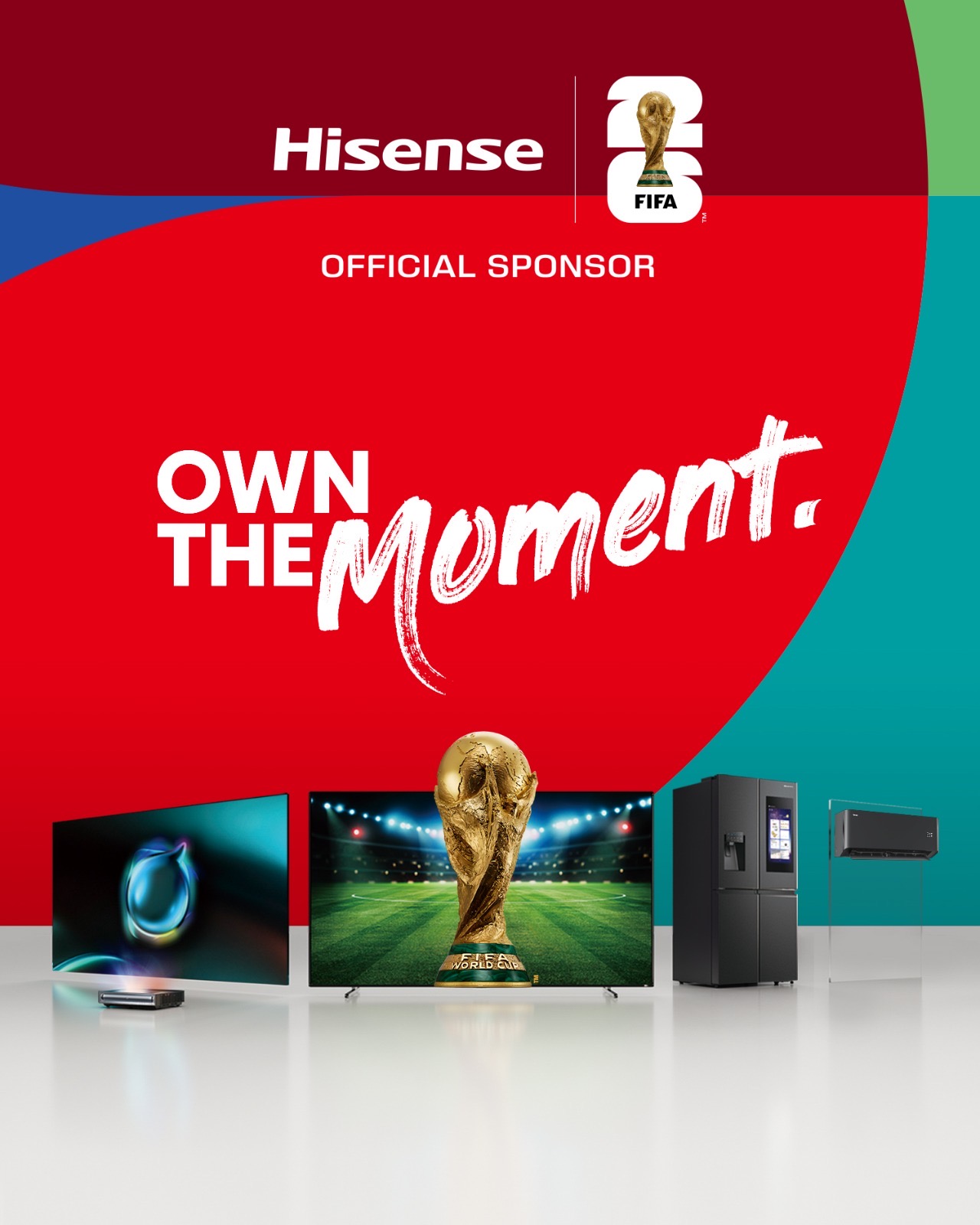 You are currently viewing هايسنس تعلن عن رعايتها الثالثة لكأس العالم FIFA وتكشف عن تقنية RGB-MiniLED في معرض IFA 2025