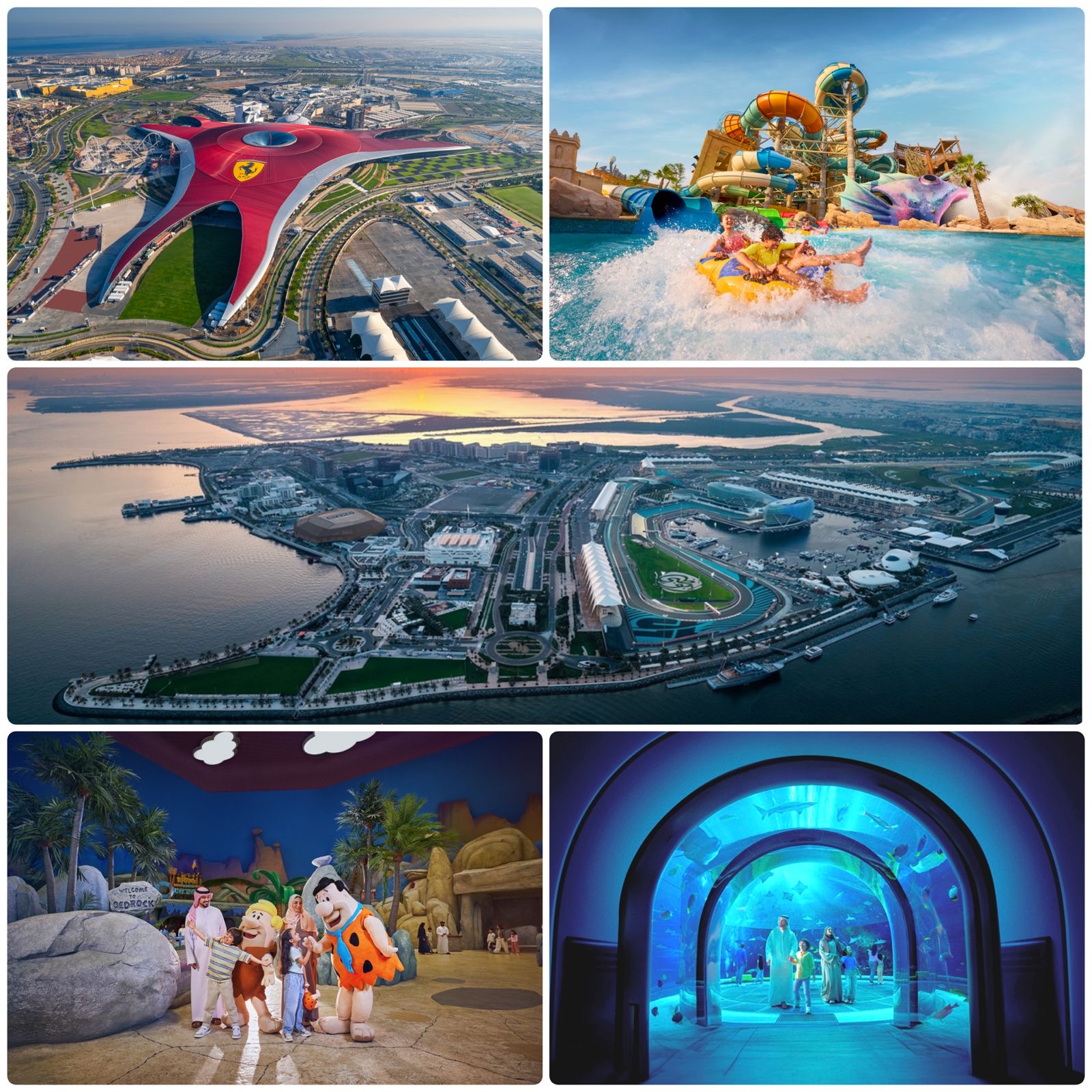 You are currently viewing جزيرة ياس أبوظبي: تجربة عائلية فريدة تجمع الترفيه والمغامرة لجميع الأعمار