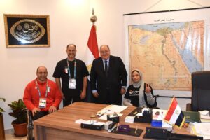 القنصل العام ياسر هاشم يستقبل بعثة رفع الأثقال المصرية المشاركة في بطولة البارالومبيك لدول التضامن الإسلامي بالرياض