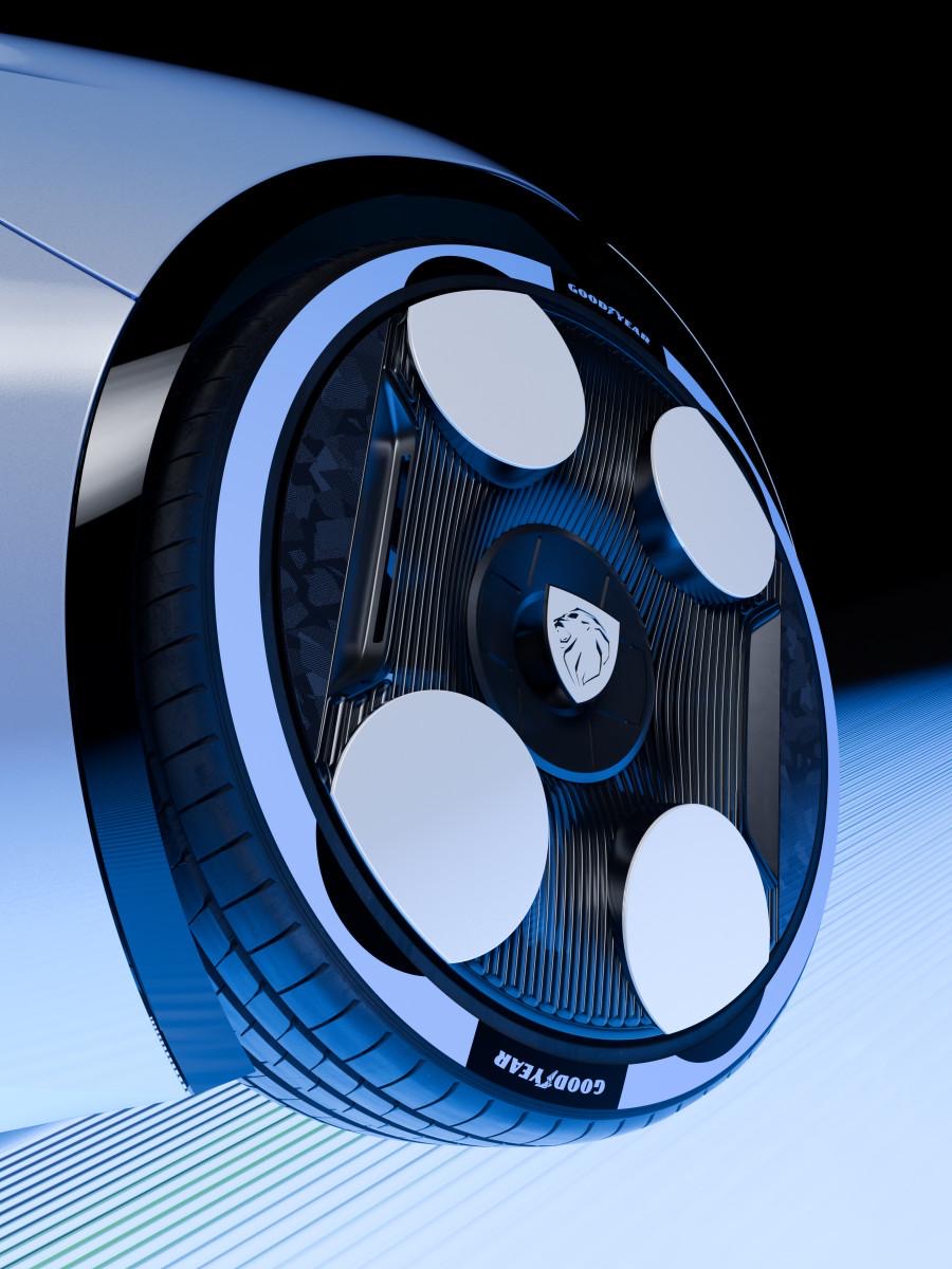 You are currently viewing Goodyear and Peugeot Drive the Future of Intelligent Mobility with the Polygon Concept Car