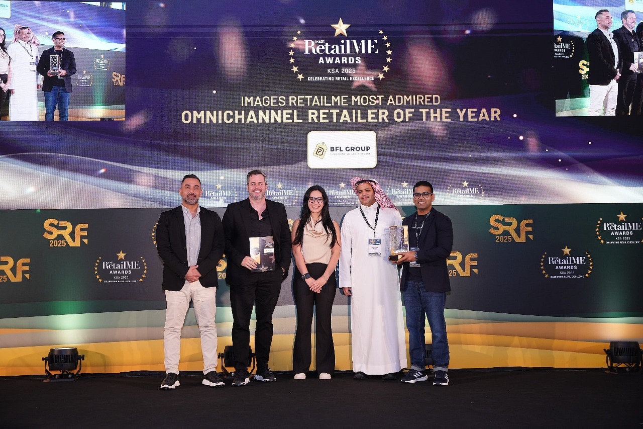 You are currently viewing مجموعة براندز فور لِس تفوز بجائزة “أفضل تاجر تجزئة متعدد القنوات لعام 2025” ضمن جوائز RetailME في المملكة العربية السعودية