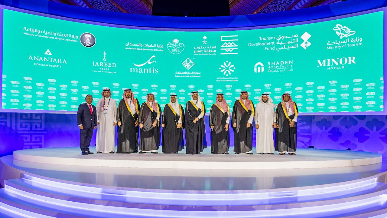 You are currently viewing استثمارات أجنبية وشراكات نوعيّة مع القطاع الخاص بـ2.9 مليار ريال لصندوق التنمية السياحي في اليوم الأول من “TOURISE 2025″