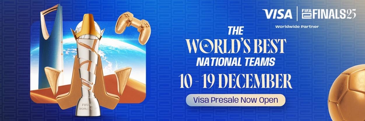 Read more about the article نهائيات FIFAe 25 تطرح تذاكر البيع المسبق لحاملي بطاقات Visa