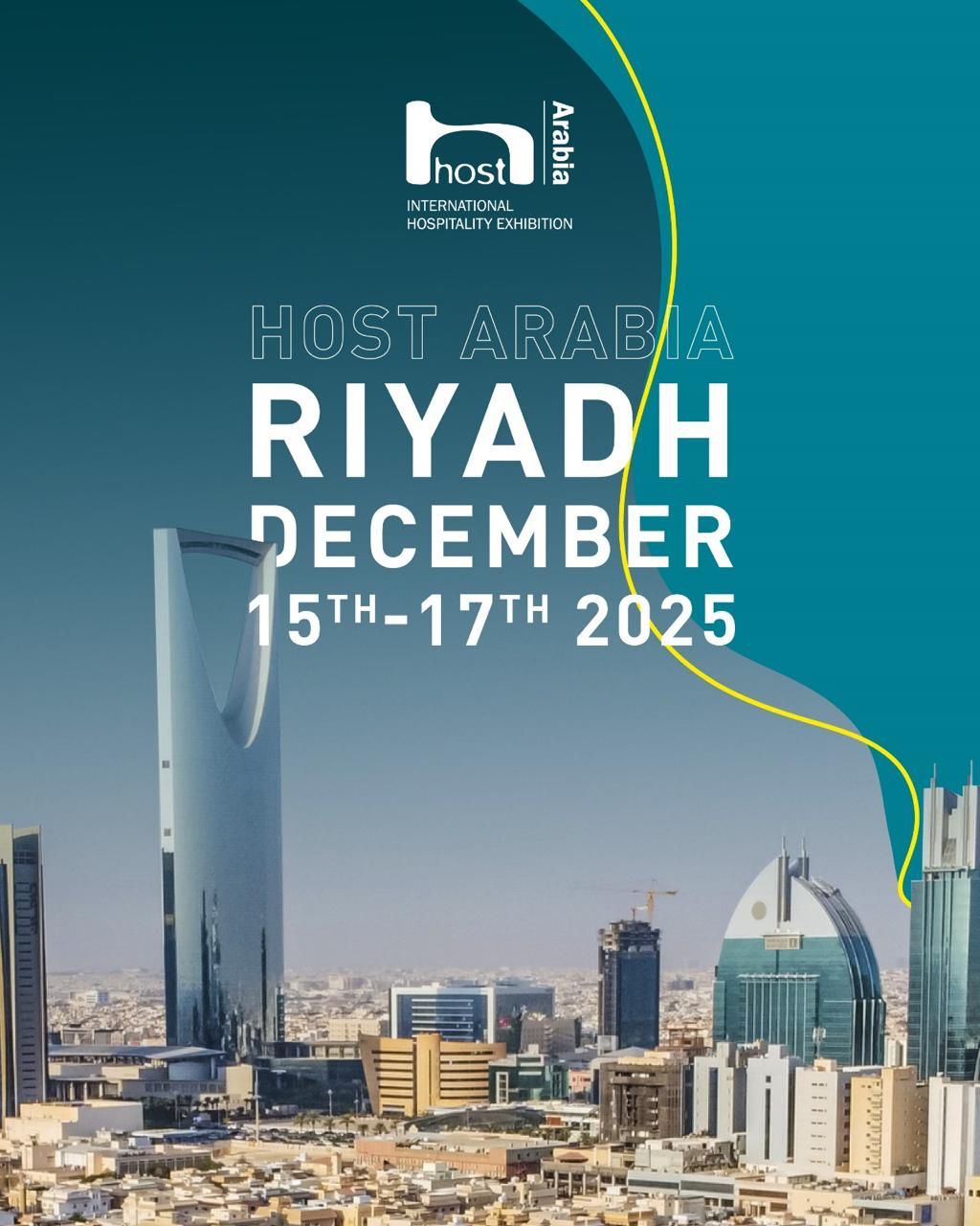 Read more about the article “هوست العربية” ينطلق من الرياض ليرسم ملامح مستقبل الضيافة العالمية