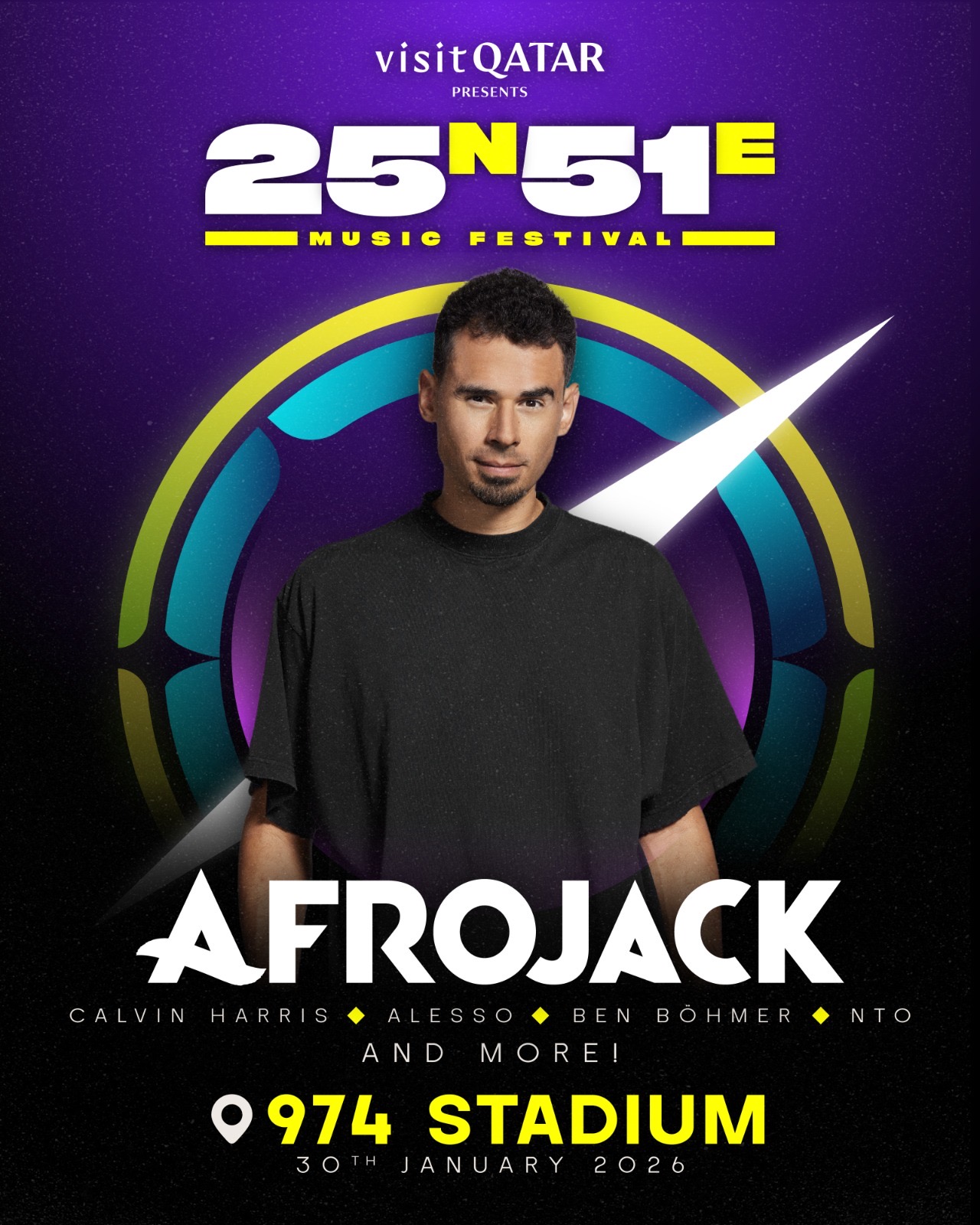 Read more about the article Visit Qatar تعلن عودة مهرجان 25N51E الموسيقي
