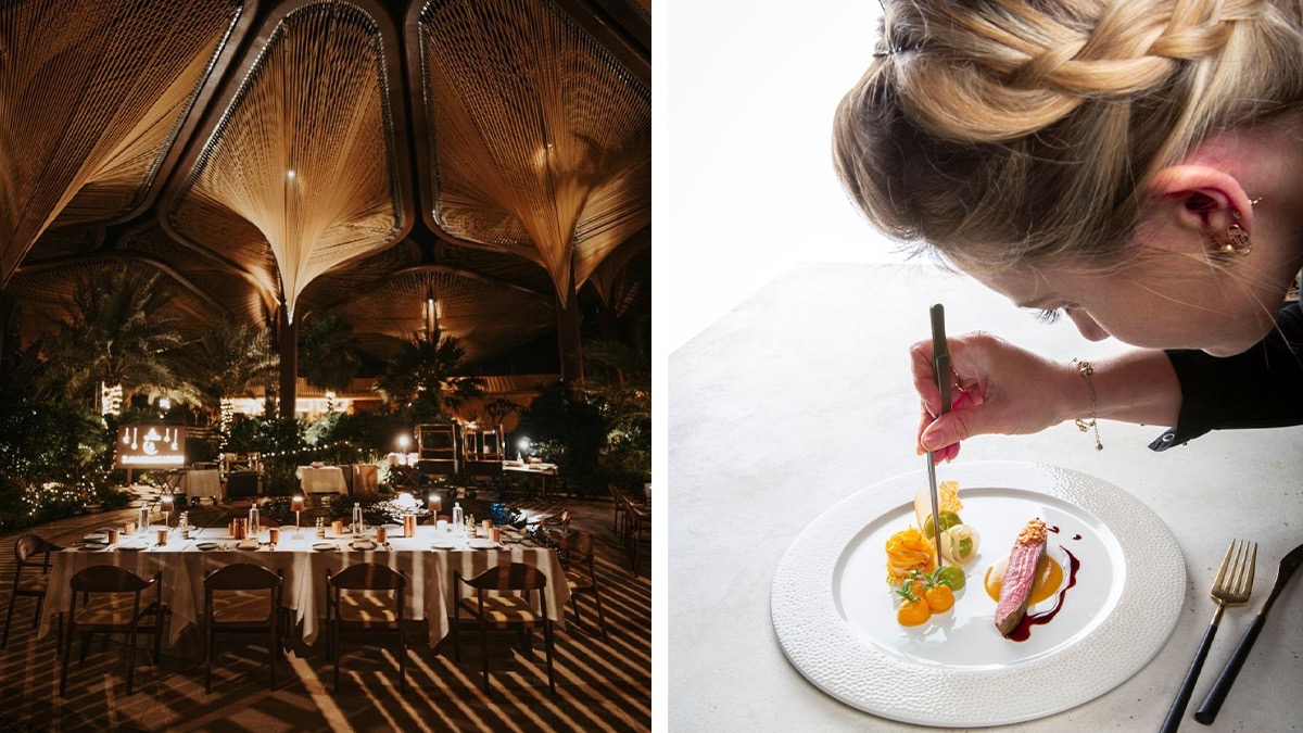 Read more about the article احتفاء بالمذاق والفخامة: الشيف الحائزة على نجمة ميشلان جوليا كومب تقدم تجربة طهي عالمية في منتجع سيكس سينسيز الكثبان الجنوبية