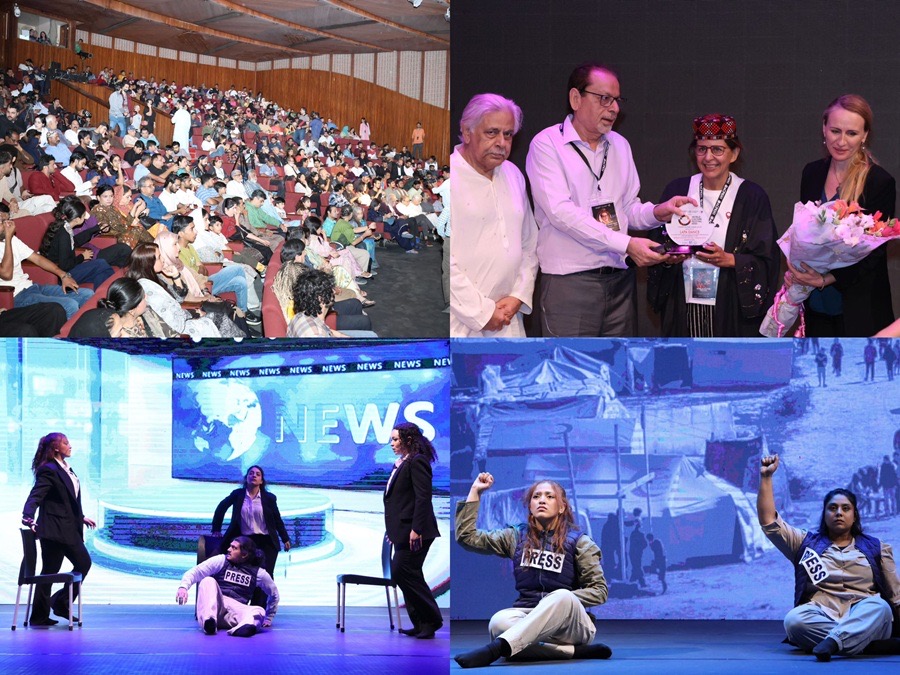 You are currently viewing إنجاز كويتي في كراتشي: لابا تبهر الجمهور بعرض مسرحية “حيث تموت الكلمات” في مهرجان الثقافة العالمي