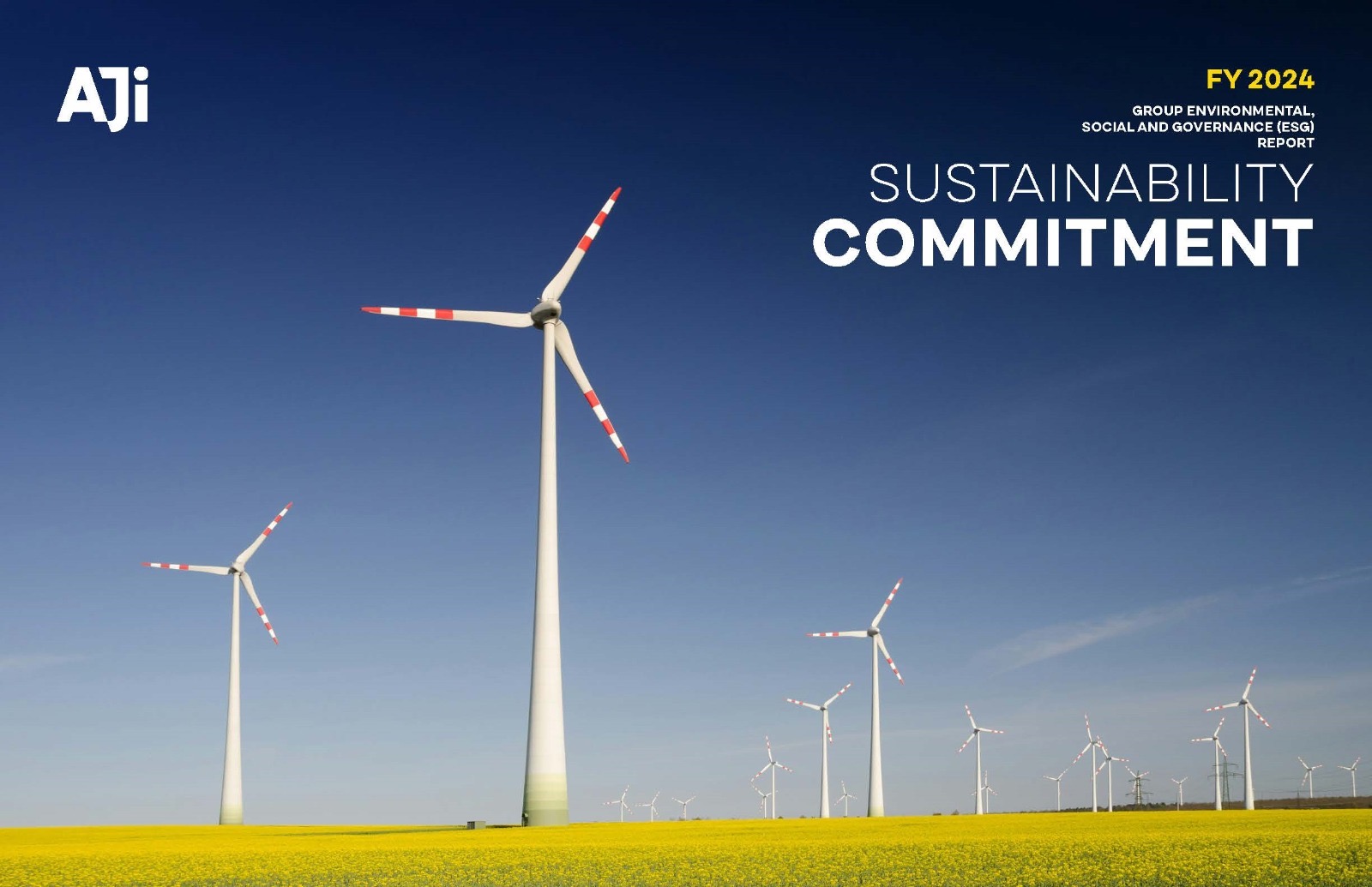 You are currently viewing شركة AJi تصدر تقريرها الثاني حول الممارسات البيئية والاجتماعية والحوكمة، إيمانًا بالتزامها بالنمو المُستدام والقيادة المسؤولة