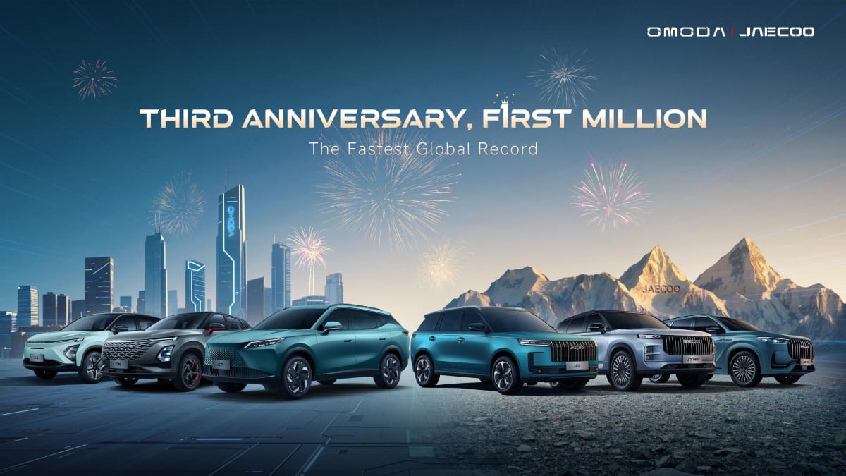 You are currently viewing *Fastest to 1 million Globally! OMODA & JAECOO Open a New Chapter at Beijing Auto Show with Technological Strength*