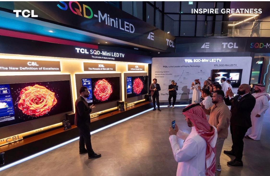 Read more about the article TCL Launches 2026 SQD-Mini LED TV Lineup in Saudi Arabia, Introducing the C7L, C8L, and Flagship X11L