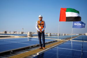 Sony Middle East and Africa Commissions 391.2 kWp Solar Power Project at Headquarters in Jebel Ali Free Zone Dubai, UAE