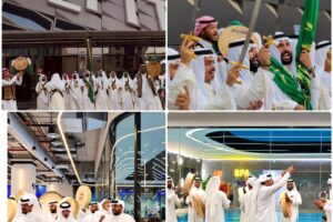 أرماح الرياضية تحتفي باليوم الوطني السادس والتسعين في أندية «بي فت» بعروض وفعاليات وطنية