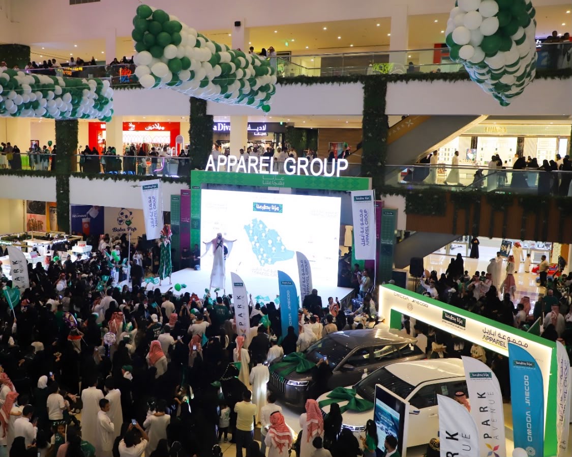 You are currently viewing APPAREL GROUP CELEBRATES SAUDI NATIONAL DAY 96 WITH A FESTIVE EXPERIENCE AT PARK AVENUE MALL, RIYADH