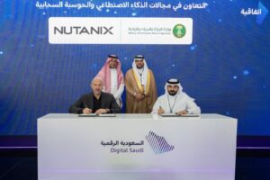 *Nutanix and Saudi Arabia’s Ministry of Environment, Water and Agriculture Sign MoU to Advance Digital Infrastructure, Artificial Intelligence and Hybrid Cloud Capabilities*